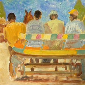 Ethiopian Taxi by Viv Simkins